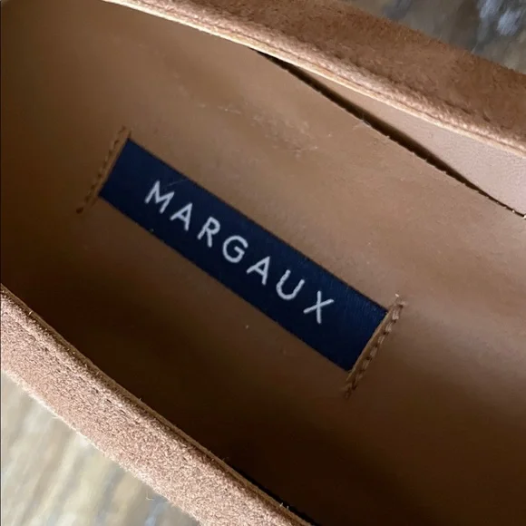 Margaux The Heel in Chesnut Suede - Picture 3 of 14